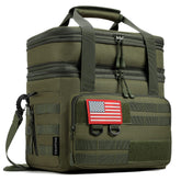 RalChyez Tactical Lunch Bag dual-deck insulation keeps meals organized for day-long outings.