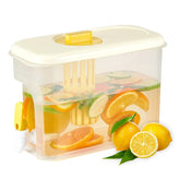 RAMFIYN one-gallon drink dispenser with fridge-spigot for easy cold pours.