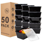 RANLITTLE 34oz meal prep container stackable for organized weekly meals.