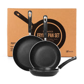 RATWIA frying pan 8-inch top view highlighting nonstick coating for effortless release