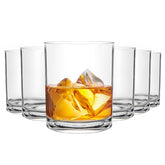 Realway 12oz unbreakable whiskey glasses show shatterproof durability for poolside or patio.