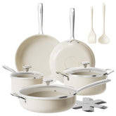 Redchef ceramic nonstick 9.5-inch frying pan with smooth release for quick meals