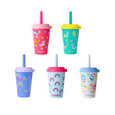 REDUCE GoGo's kids tumbler with stackable lids for mess-free hydration.