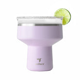 REDUCE Saltini tumbler in lilac bud color, highlighting a bold shade for stylish gatherings.