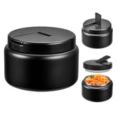 Reeple 13.5oz kids jar with buckle lid open handle, easy for kids to access meals at school.