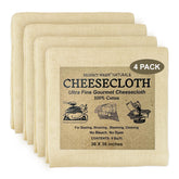 Regency Wraps ultra-fine cheese cloth four-pack for versatile straining and prep tasks