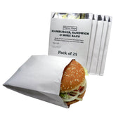 Regency Wraps grease-resistant snack bags with foil lining keep foods warm and hands clean