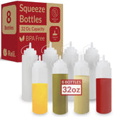 Reli 32 oz bottle with precise pour tip for sauces.