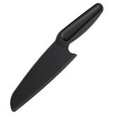 ReneeChef nylon knife cutting brownies with a smooth edge for dessert prep