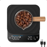 RENPHO espresso scale with timer displaying precise weight for pour-over brewing