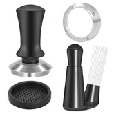 Reoszeank calibrated tamper delivering consistent 30 lb pressure for even extraction
