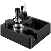 Reoszeank espresso accessories kit on counter for a professional home setup.
