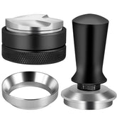 Reoszeank espresso distribution tool 51mm fit promotes even coffee bed for balanced extraction