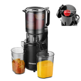 REPALY Compact juicer chute for quick ingredient loading and less cutting