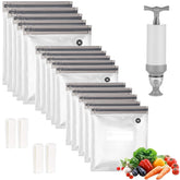 Repinsta Sous Vide Bags 20-pack in gray kit, durable storage for precise cooking.