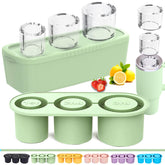 Rhewatin tumbler ice tray fits Stanley-style 40oz bottles for seamless chilling.