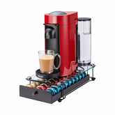 Rice Rat Vertuo capsule holder drawer keeps capsules neatly organized and easy to access.