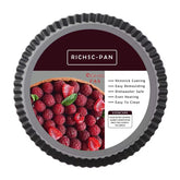 RICHSC-PAN 10-inch tart pan with fluted edge for crisp, even crusts.