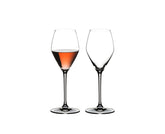 Riedel Extreme rose-champagne glass highlights bouquet and freshness for rosé and Champagne