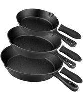 Rincentd 6-inch skillet with handle for quick searing and even heat.