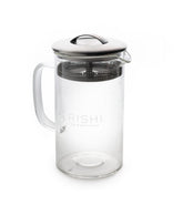 Rishi Tea Simple Brew Teapot 600ml full view for hot or iced tea at home