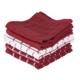 Ritz Terry Check Dish Cloth absorbent surface for quick drying after meals.