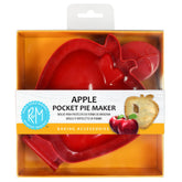 R&M Pocket Pie Maker apple shape front view shows compact, easy-to-use kitchen gadget.