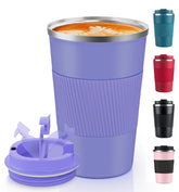 RNGODO coffee mug 12oz insulated body keeps beverages hot or cold for hours