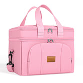 Rnivvi lunch box pink exterior, ideal for stylish work lunches and daily commuting.