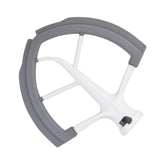 Roabertic Flex Edge Beater in a 6-quart bowl showing side scraping for thorough mixing.