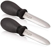 Rockland Guard oyster knife blade delivers precise shucking for clams and oysters.