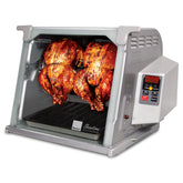 Ronco ST5000PLAT interior view showing 12 lb capacity for roasting