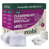 Roobi Breville cleaning tablets 52-pack for fast residue removal