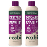 Roobi Breville descaling bottle front view for appliance maintenance.
