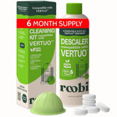 Roobi Vertuo descaling bottle for eco-friendly coffee machine refresh