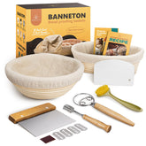 rorecay round banneton 9-inch basket for even sourdough shaping
