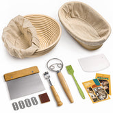 RORECAY round bread banneton for proofing with easy dough release