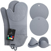 Rorecay oven mitts with 15-inch length for full forearm protection
