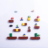 Rosefinch 3D Mario magnets decorate the fridge with playful characters and strong metal adhesion