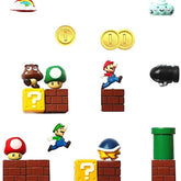Rosefinch Mario fridge magnets on metal surface brighten kitchen decor