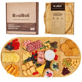 RosiRoli charcuterie board magnetic extended platter for elegant entertaining.
