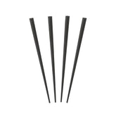 Royal Prism Pick 4-inch black for stirring cocktails and garnishes.