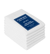 ROYALE LINENS flour sack towel front view, extra-large 33x38 inches for versatile kitchen tasks.