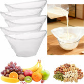 RQAMRCU cheese cloth bag with bowl opening for easy filling and straining