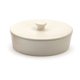 RSVP International tortilla warmer with lid keeps tortillas warm at the table.