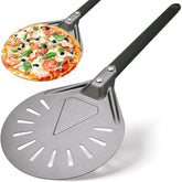 RTT turning pizza peel with 8-inch head for safe, precise maneuvering.