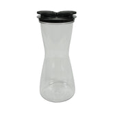 Rubbermaid carafe with leak-proof lid and dual spouts for versatile pouring