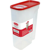 Rubbermaid Modular Cereal Keeper Large with flip-top lid for easy pouring and freshness.