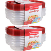 Rubbermaid TakeAlongs 4-Cup Rectangle Container shows contents for quick meal prep and portion control.