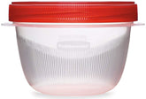 Rubbermaid TakeAlongs Twist & Seal 2 Cup pack packaged for travel and storage.